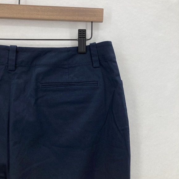 Chaps Pants Womens 10 Navy Blue Classic Straight Leg Stretch Career Workwear NWT - Picture 13 of 16